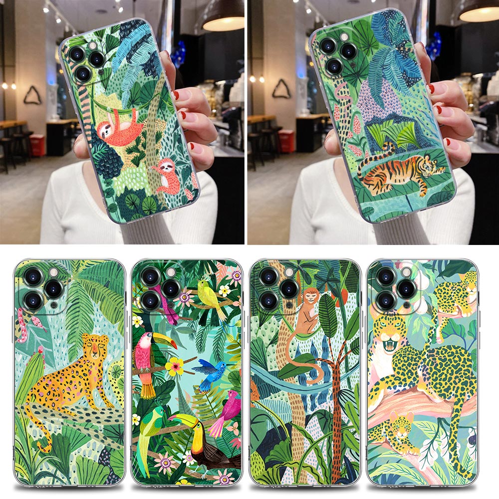 Custodia telefono artistico leopardo art malato di bracoghi di animali da animale originale iPhone 15 13 11 12 14 pro max xs 7 8 14 plus cover posteriore della custodia
