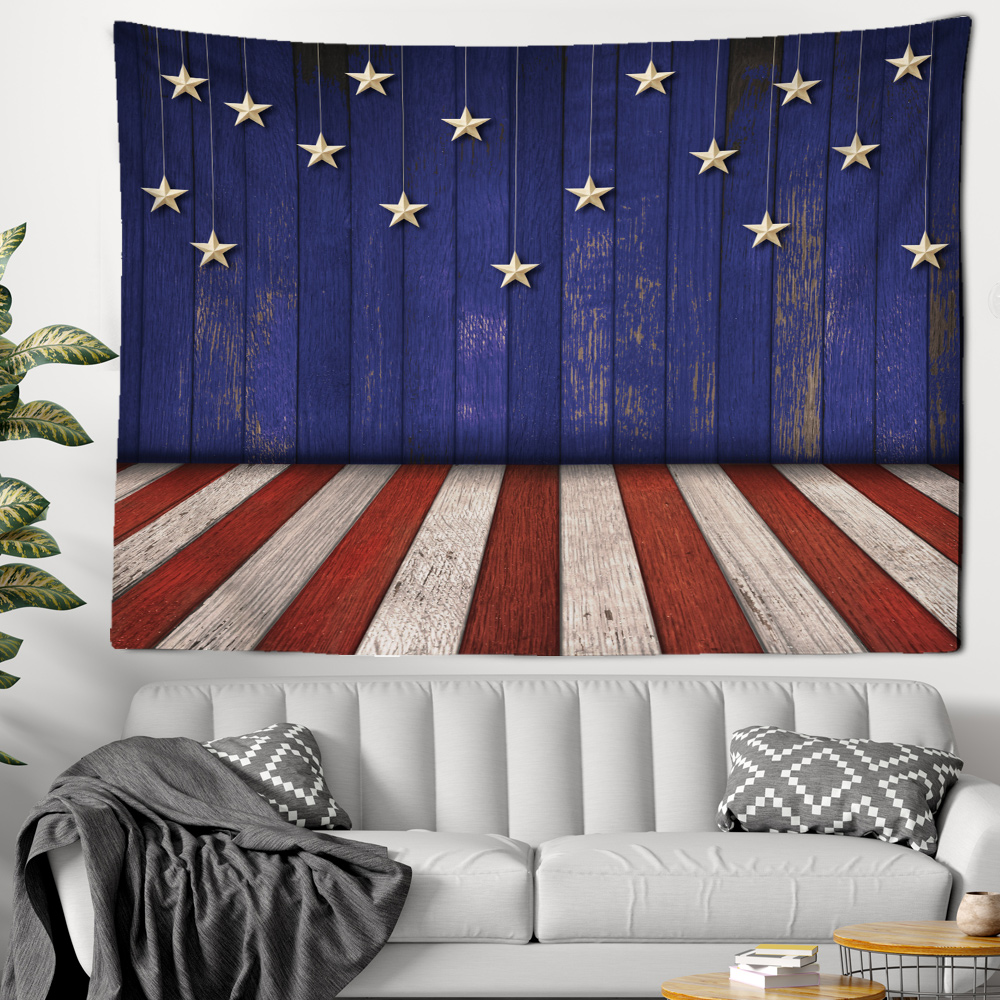 American Flag Tapestry Bedroom Kitchen Wall Decorations Home Textil Products Decor Real Madrid sovsalar