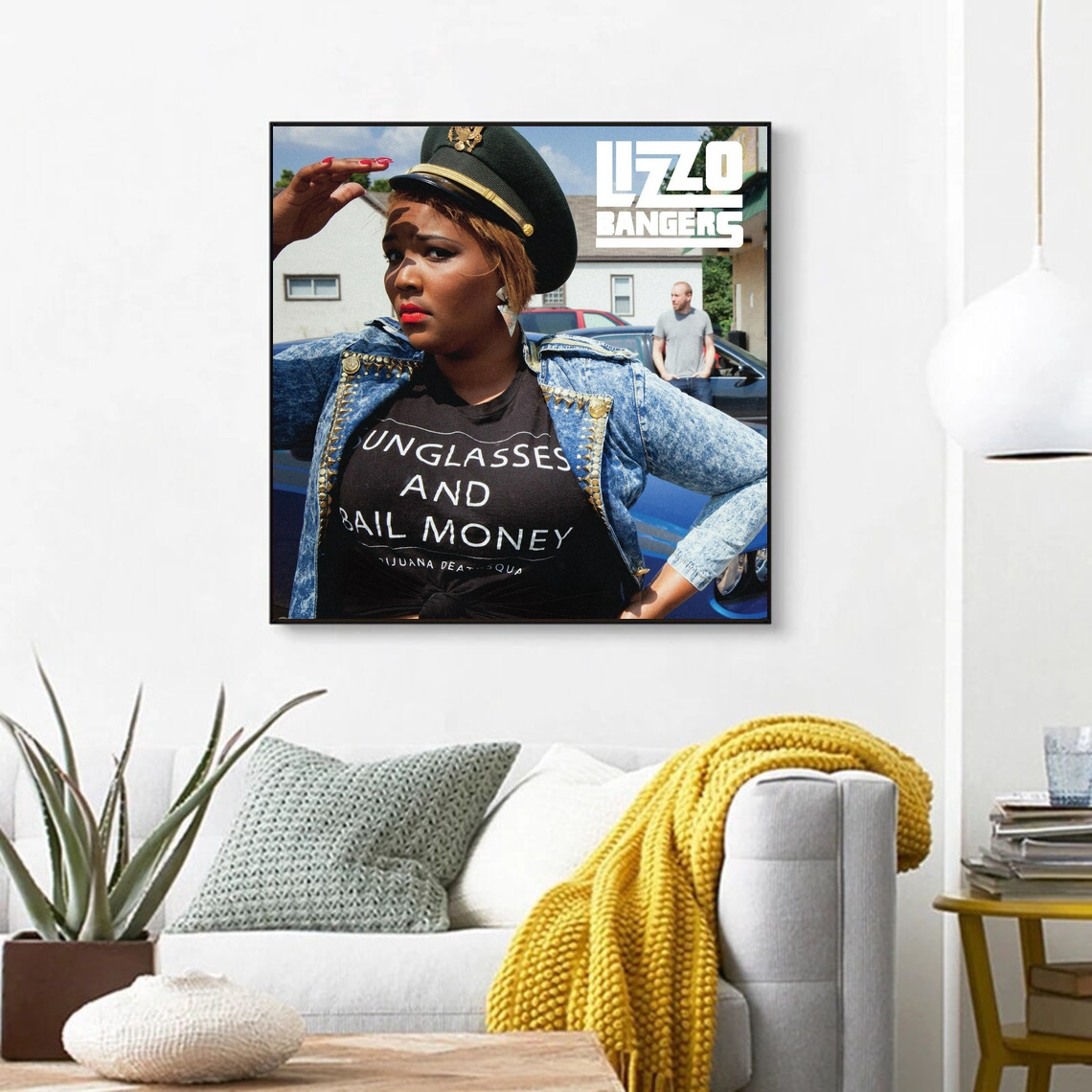 LIZZO LIZZO BANGERS Musikalbum Cover Poster Canvas Art Print Home Decor Wall Painting No Frame