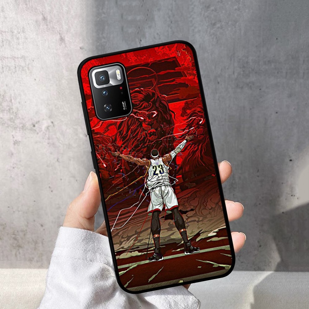 Caso de telefone do Star Man Basketball para Redmi Note 4 x 5 a 6 7 8 Pro t 9 Pro 9s 10 Pro 11 Pro 11s 11epro Pocom3pro