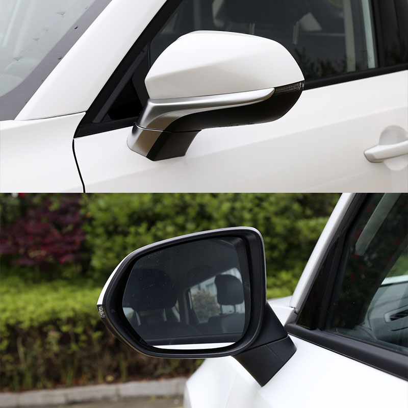 LHD para Changan CS15 2019-2021 CS35 Plus 2018-2020 Mirror lateral Turn Signal Lens Lente traseira Espelho Tampa inferior da estrutura