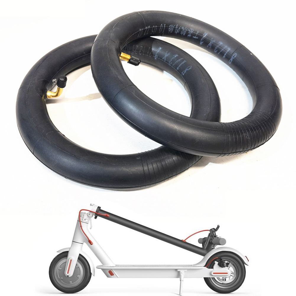 Tire de caméra noire de 8,5 pouces 8 Tube pneu intérieur pour Xiaomi Mijia M365 Scooter Electric Scooter Tire Scooter pneu incurvé Mout