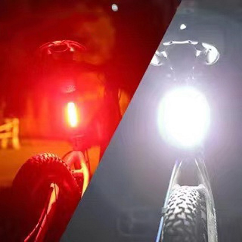 120 Lumen Bike Taillight Водонепроницаемая езда задних светодиодных светодиодных USB Горные велосипедные велосипедные велосипедные велосипедные лампы велосипедная лампа велосипед