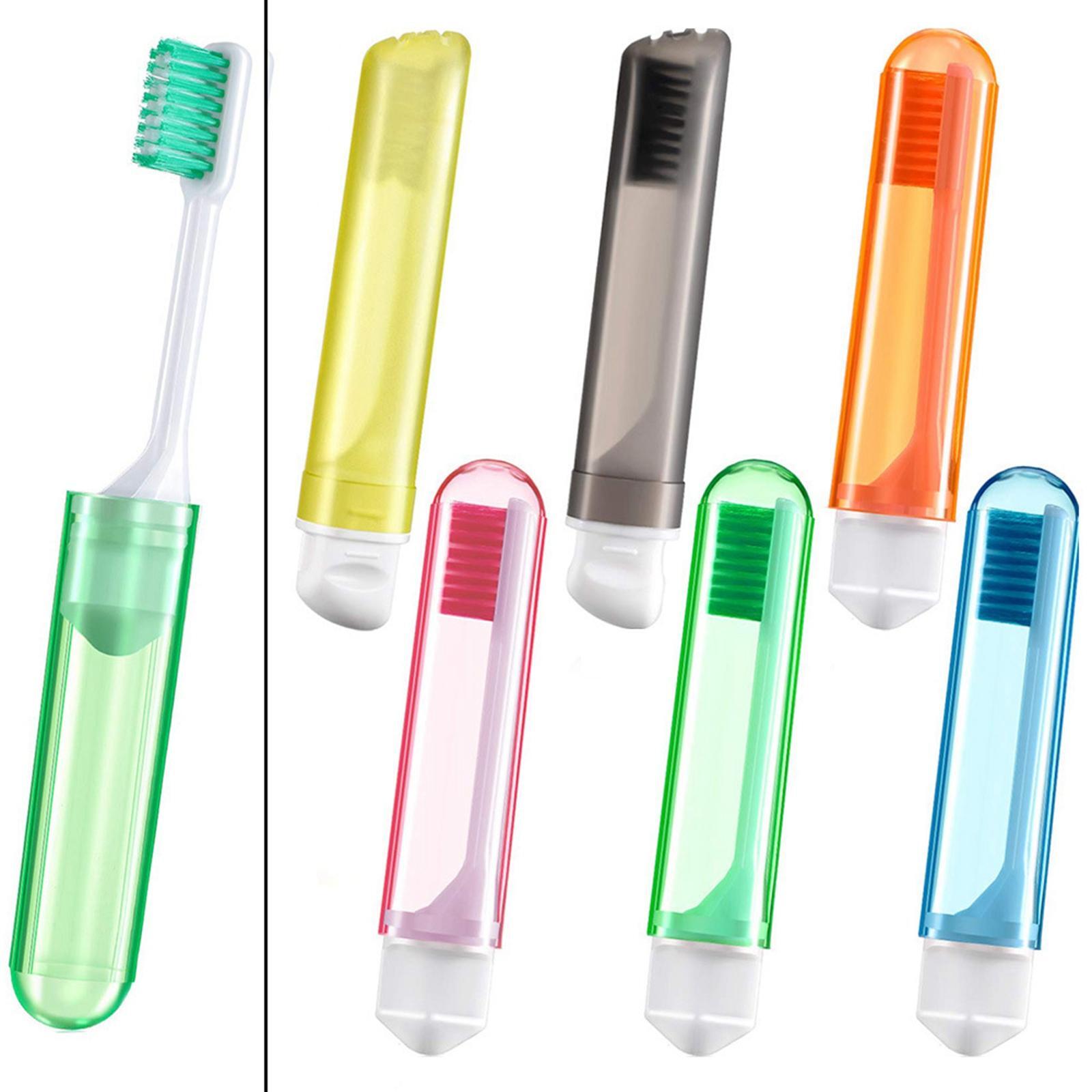 's draagbare vouwt tandenborstel zakformaat voor reizen wandelen kinderen volwassenen