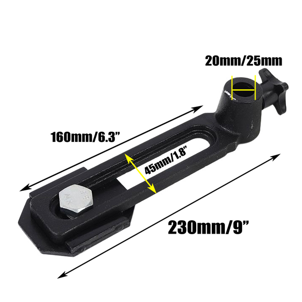 Hoge Kwaliteit Gereedschapshuder podstawa Gereedschapssteun podstawa 20 mm/25mm gietijzeren draaibank gereedschapsbasis draaihouder stand houtbewerking majster