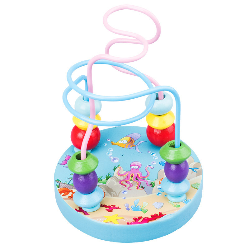 Jouets Montessori en bois pour les enfants Tourting de bois toys girt pour filles garçons couleurs forme de jouets éducatifs précoces pour les tout-petits