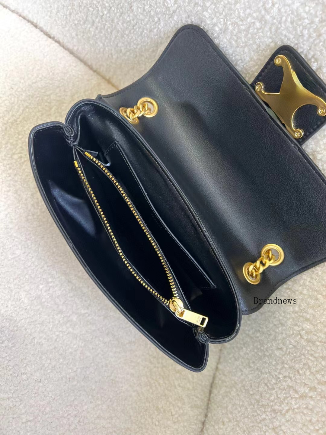 Triumphal Arch Designer Women Chain Shoulder Bag Real Leather VICTOIRE Medium Soft Cow Leather Purses And Handbags 2024 New Fashion Lady Underarm Sling Bag 2692