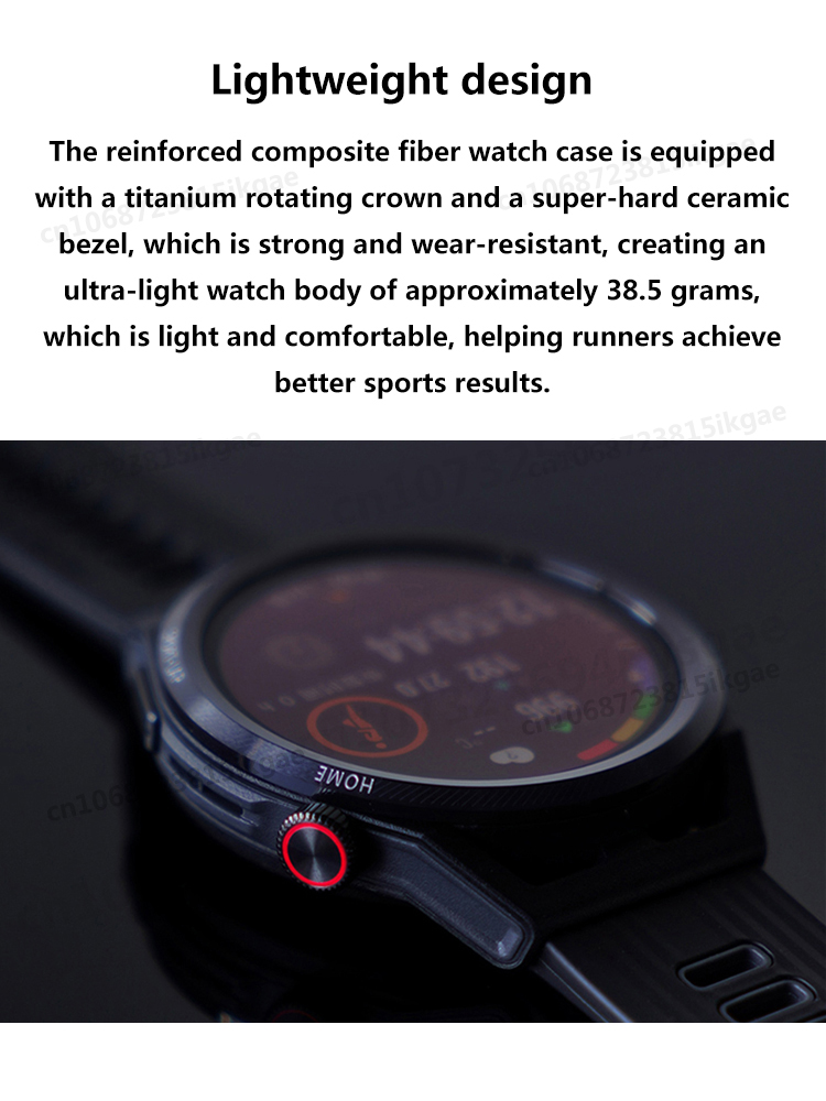 Huawei Watch GT Runner Smart Bluetooth Call Dynamic Carty Sated Blood Oxygène Surveillance Running Imperproof