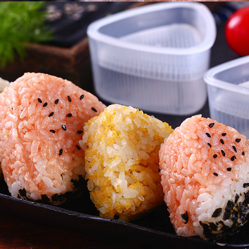 Accessoires de cuisine Moule de sushi Triangle moule Sushi Machine Moule Moule Sushi Tool Onigiri Rice Ball Bento Machine Moule