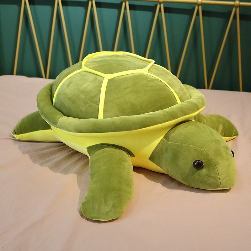 35/45 / 55 cm Belle tortue en peluche jouet kawaii poupées animales en peluche animaux doux talouds de tortue-anniversaire cadeaux pour enfants fille