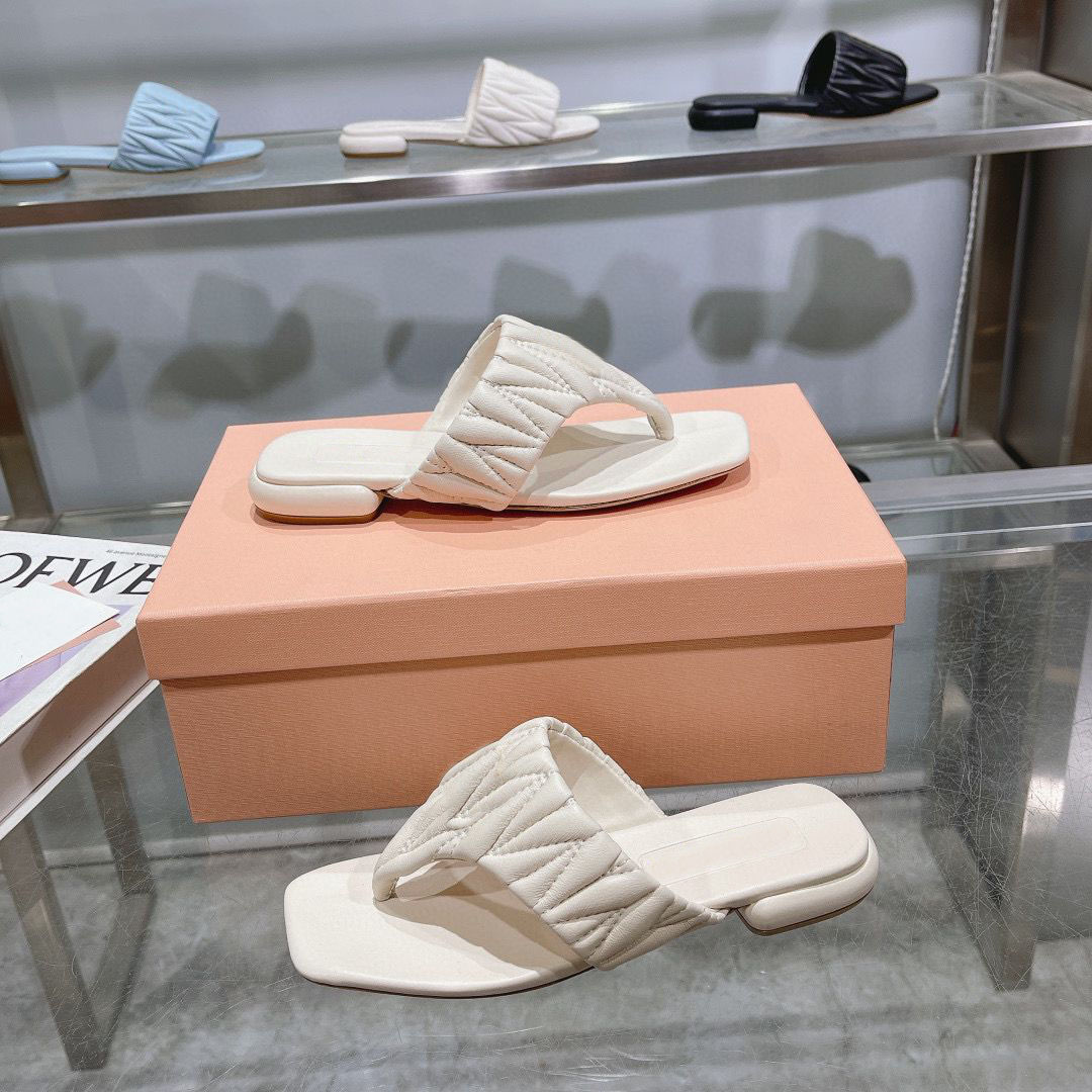 vrouw strand slippers ontwerper dames schoenen klassieke platte hak zomer