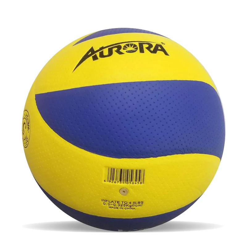 Volleyball Soft Pu Ball Volleyball Training Sport Standard pour les jeux Outdoor Soft Sport Ball PU Volleyball pour le train en plein air