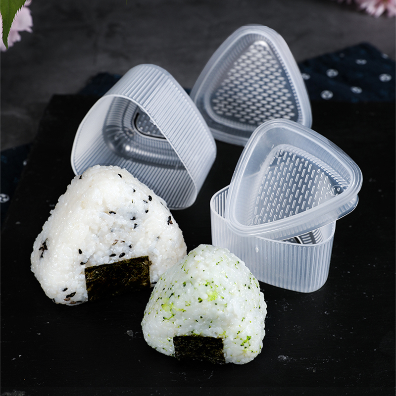 Accessoires de cuisine Moule de sushi Triangle moule Sushi Machine Moule Moule Sushi Tool Onigiri Rice Ball Bento Machine Moule