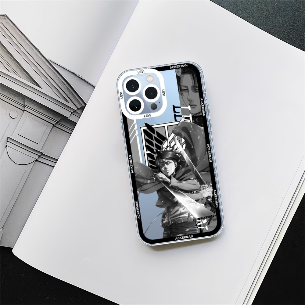 LEVA ATACE ATAÇÃO ACOMENDO TITAN CASE TELEFONE PARA iPhone 11 12 Mini 13 14 Pro Max Transparent Shell