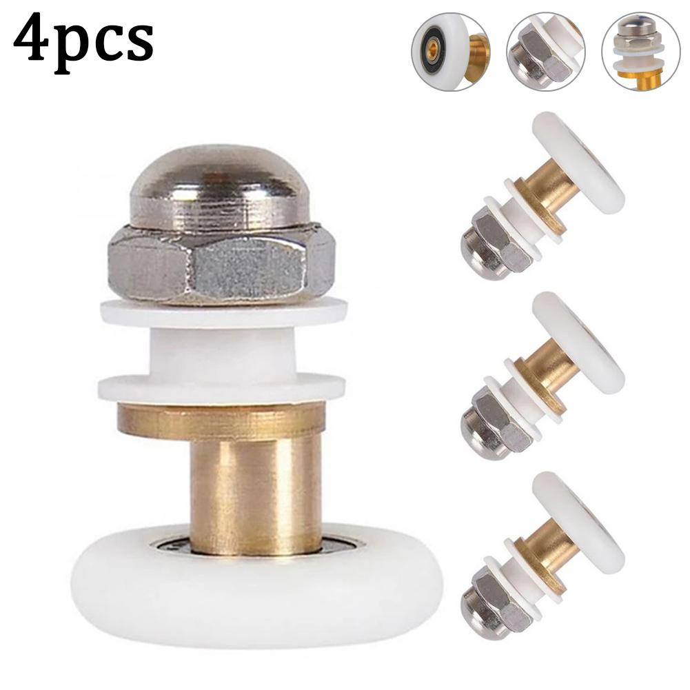 Bathroom Pulley Shower Door Rollers Shower Room Sliding Glass Door Wheels For Most Shower Enclosures/Shower Cabins