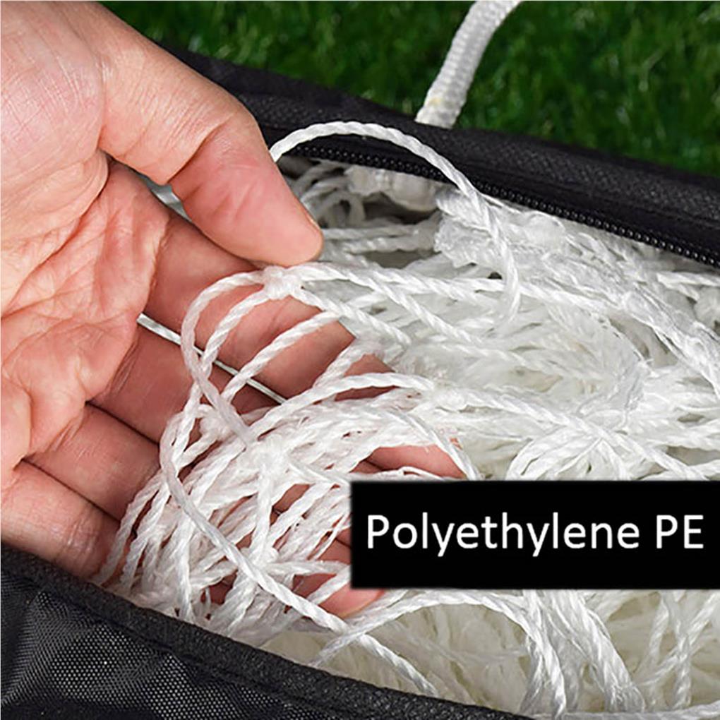 Soccer Goal Net Sports Training Ground Football Door Netting Reusable Portable School Football Practice Accessory