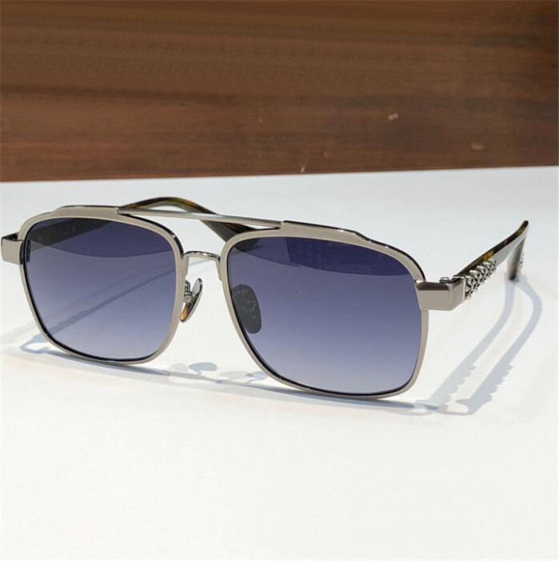 Vintage man design sunglasses DO NAD GO retro square metal frame exquisite styling punk and popular style top quality outdoor uv400 protective eyewear