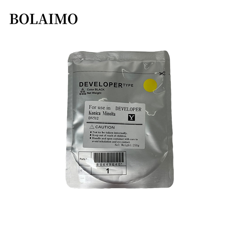 DV512 250G Bizhub C224 C284 C364 Copia di colore in polvere sviluppatore Compatibile Konica Minolta