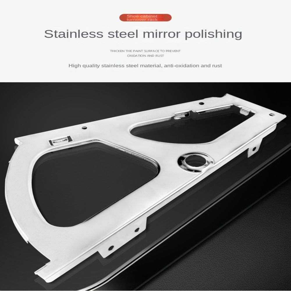 Flip Plate Frame Shoes Drawer Cabinet Hinge Shoes Rack Turning Rack Thickened Furniture Hinge Fittings Accessories