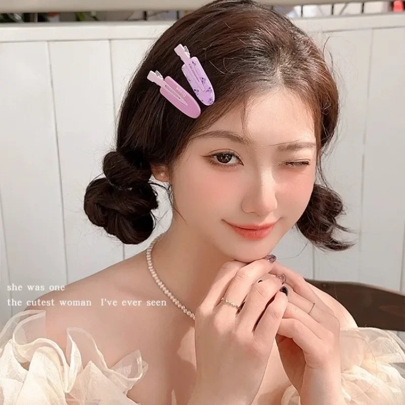 Fruit Series Seamless Hair Clips Summer Hairpin No Crease Barrettes Fixed Hair Clip for Girls Hair Accessories