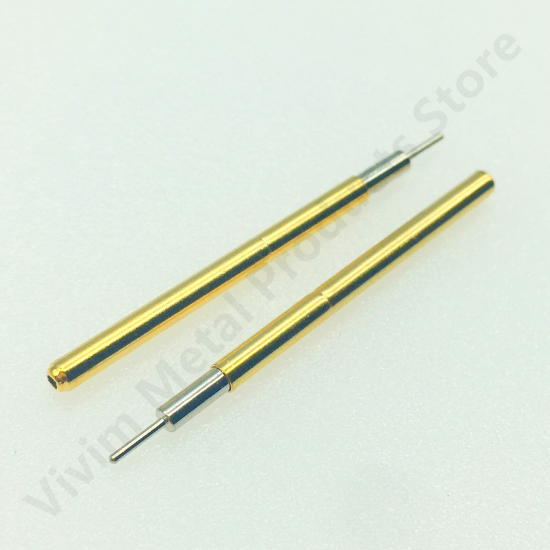 20 / P125-J Test de test Spring Pin de test POGO PIN P125-J0.6 ICT FCT PCB Test Tool 0.6 / 1.7 / 2.02 / 33.35 mm