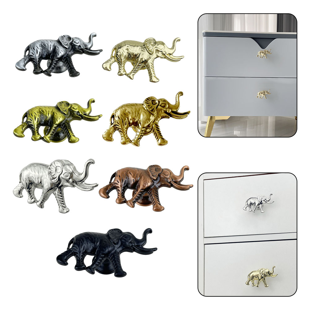 L'armoire tire les poignées de forme d'éléphant Handle de tiroir