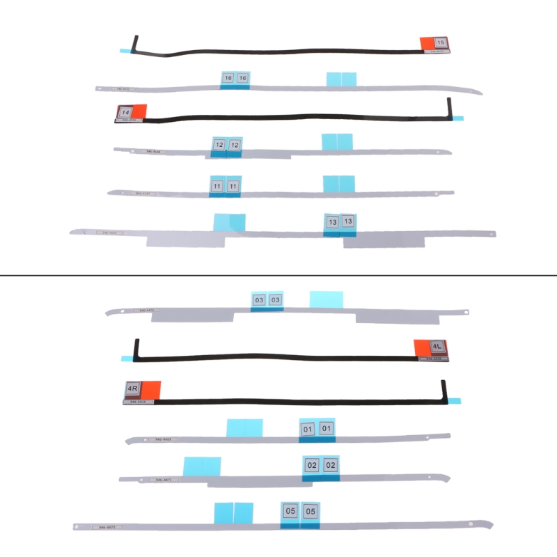 1パックLCD接着ストリップLCDスクリーンディスプレイA1418 A1419用のステッカーストリップステッカー