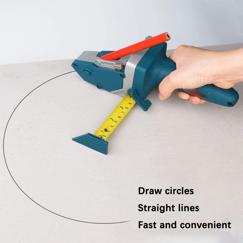 Gipsbräda Cutter Scriber Plaster Board Edger Drywall Automatic Cutting Artifact Cutter Tool Scale Home Woodworking Handverktyg