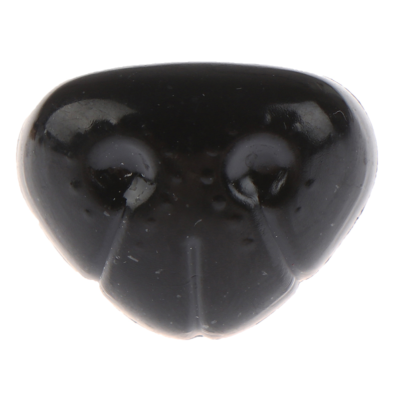 /bag Black Oval Ellipse Oblong Doll Safety Nose Eyes for Bear Stuffed Toys Snap Animal with Plug Washers DIY Craft