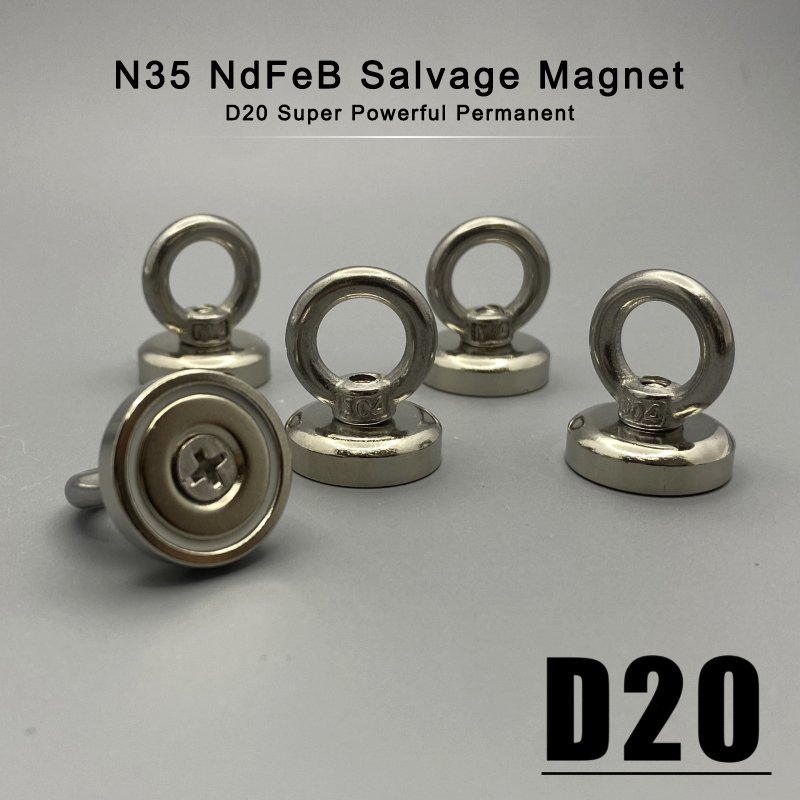 1/2/3 / de diamètre 20 mm MAGKETS DE SALVAGE CORD D20 Circulaire Hourdeux Hangle de pêche en mer Strong puissant aimant magnétique Imantique