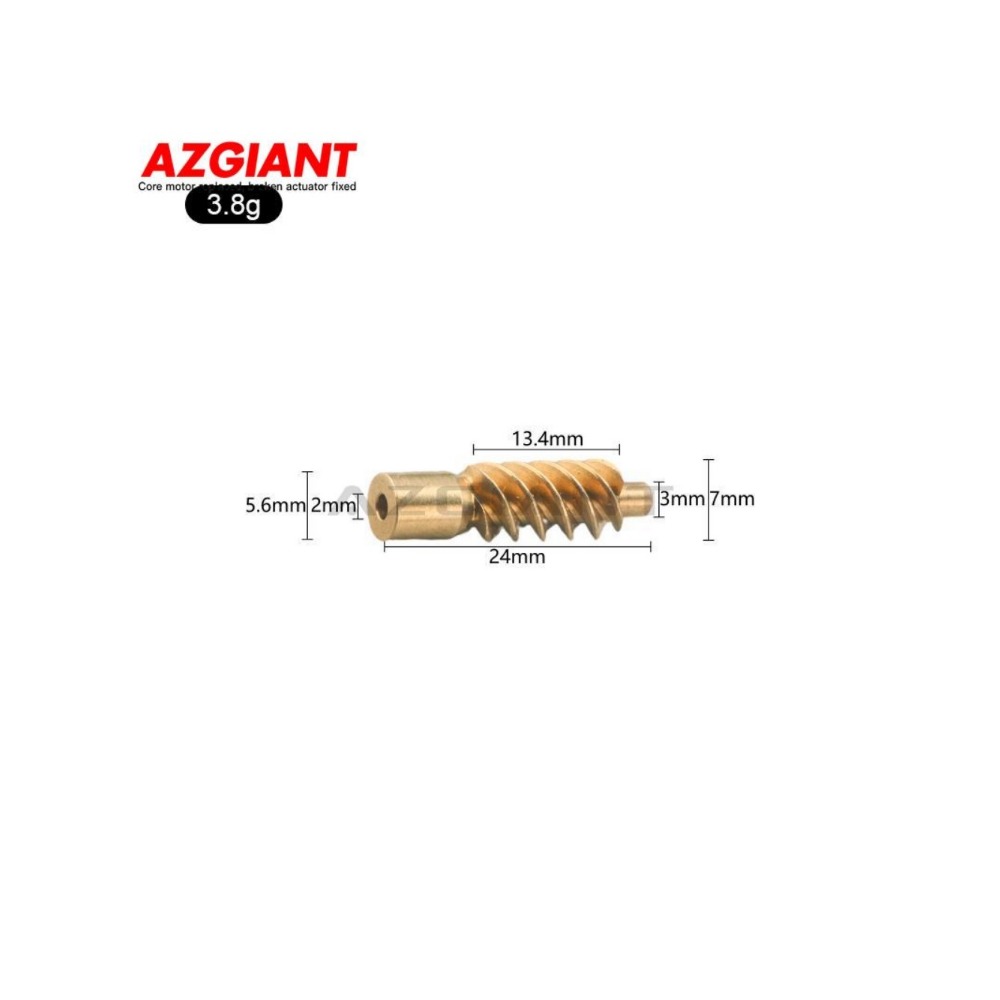 Azgiant 6912008010 Car Central Locking System Actuator 12V DC Motor Repair Kit 2005-2014 Peugeot 107 Mk1