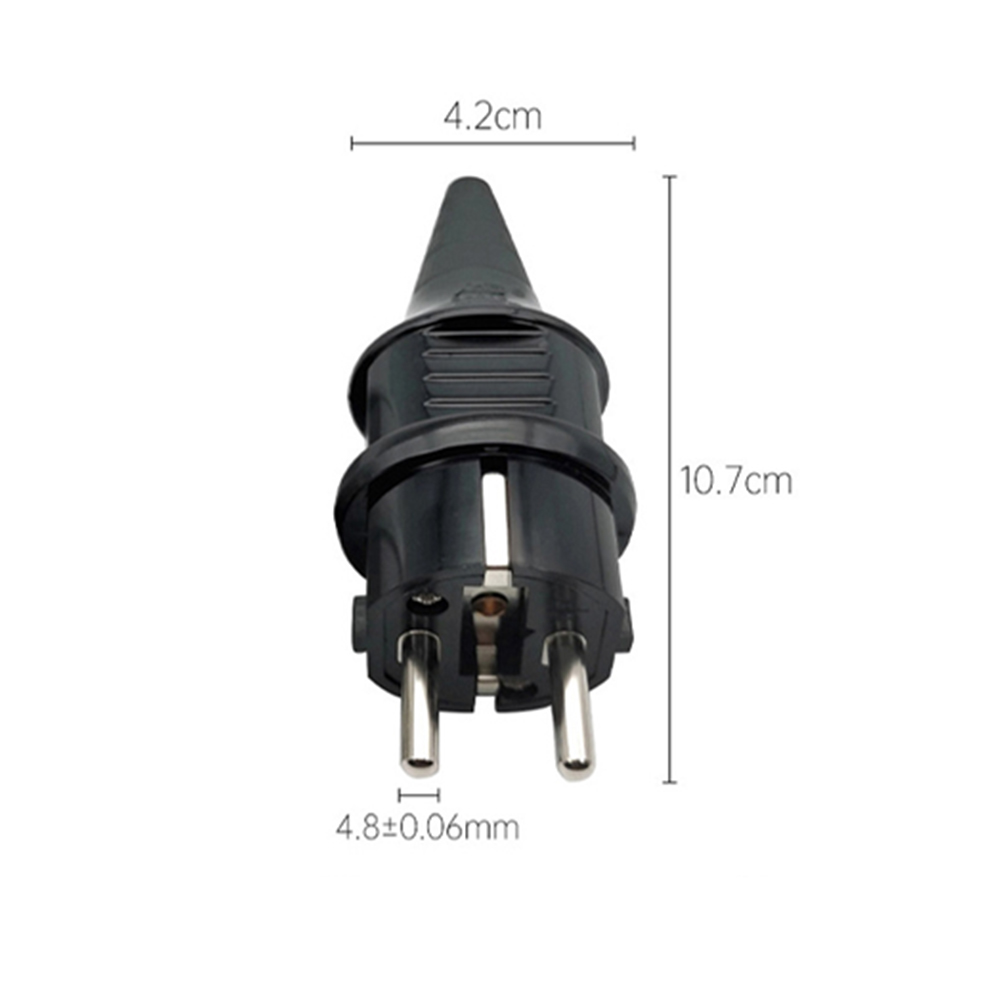 EU Stecker Wechselstromanschluss 16A für Hausgeräte Solar Wechselrichter Haushalt wasserdichtes IP44