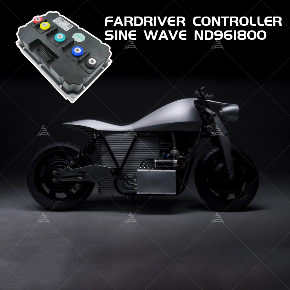 Fardriver Controller Fardriver ND961800 96V 800A for 10-15KW High Power Electric Motorcycle and Carro Electrico Adullto