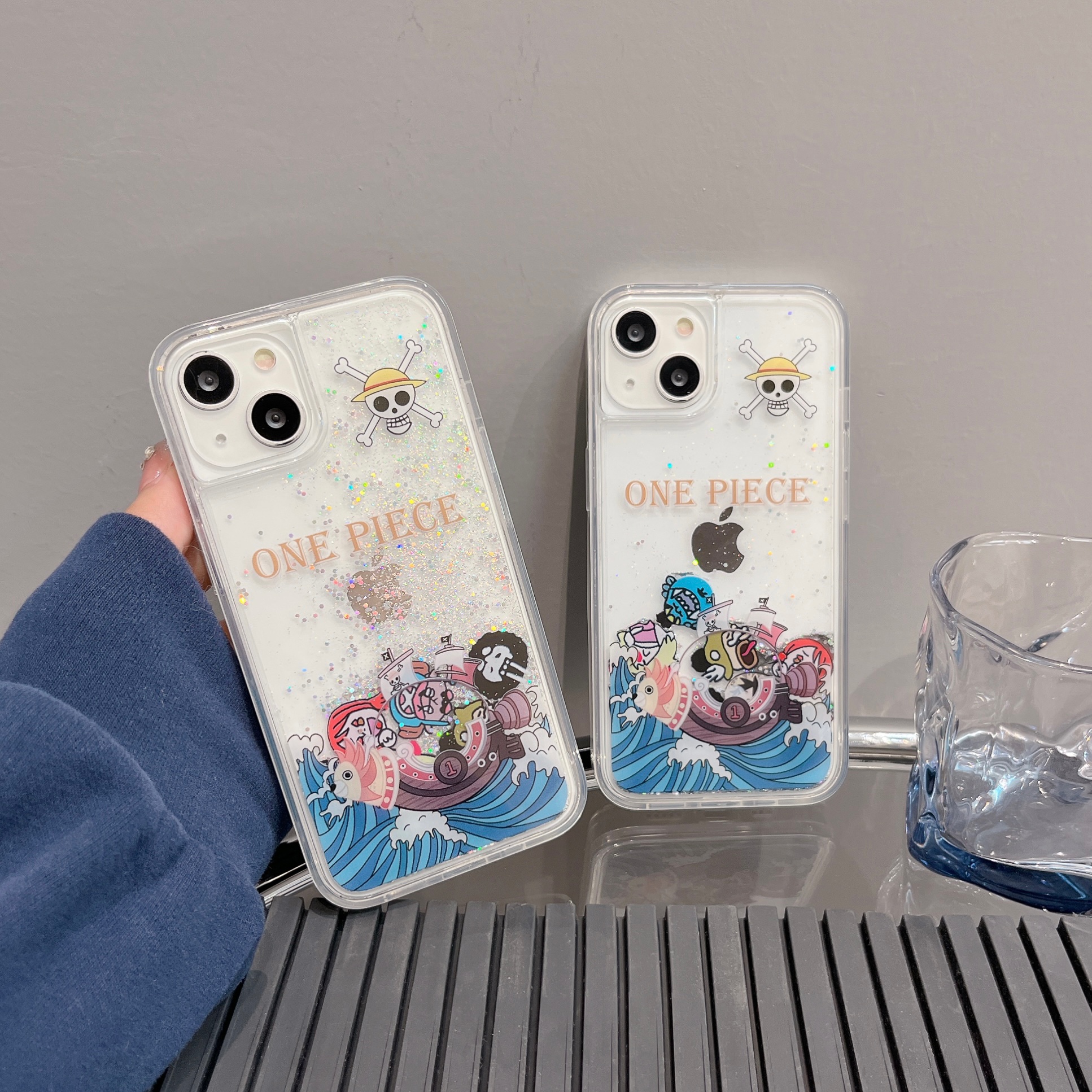 One Pieces Luffys Zoros iPhone 11 12 13 14 15 Pro Max Shock Proof Cover 용 전화 케이스.