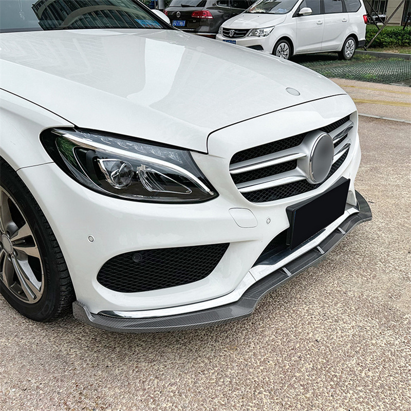 Mercedes Benz W205 C180 C200 C260 AMG 2015-2018 Auto Glossy Auto Spoiler Spoiler Spoiler Spoiler Spoiler Protettore Protettore di protezione della protezione della Guardia Protettore