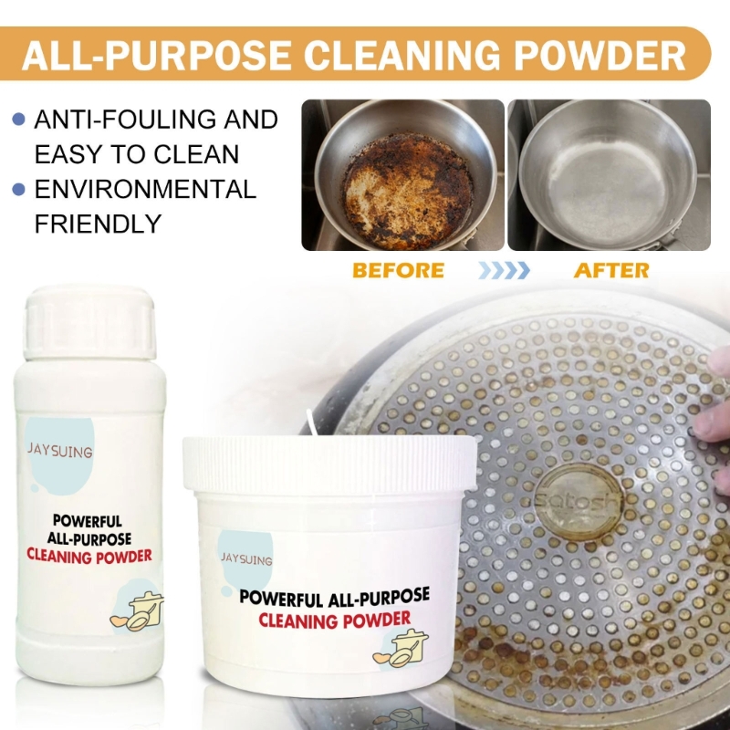 Powerful Kitchen All-purpose Powder Cleaner Agent Kitchen Strong Heavy Dirt Cleaning Agent Multifunctional Bubble Powder C6UE