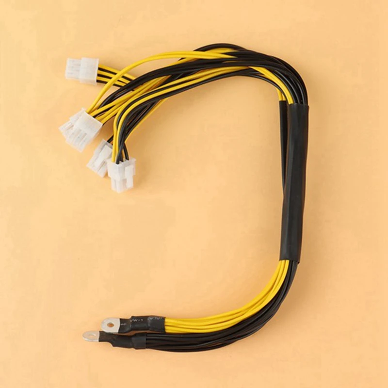 Supplys 5X PCIE PCIe 6Pin GPU Graphics Card Splitter Power Cable for Bitmain Antminer APW3+/APW3++/APW7 PSU Power Supply