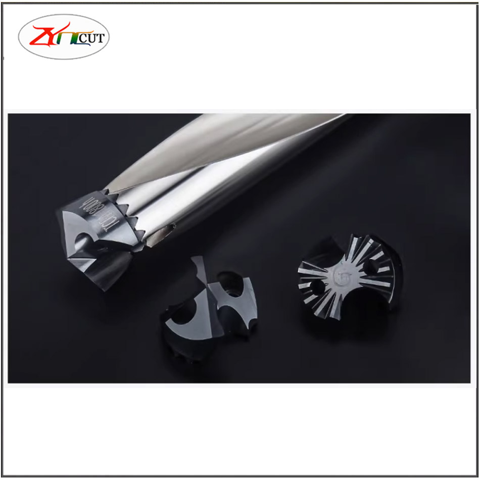 Deep hole crown Drill D12-32mm 3D 5D 8D Lengthening Fast Shovel Bit Deep Hole Machining Tools Sword Tooth Internal Cold Bit