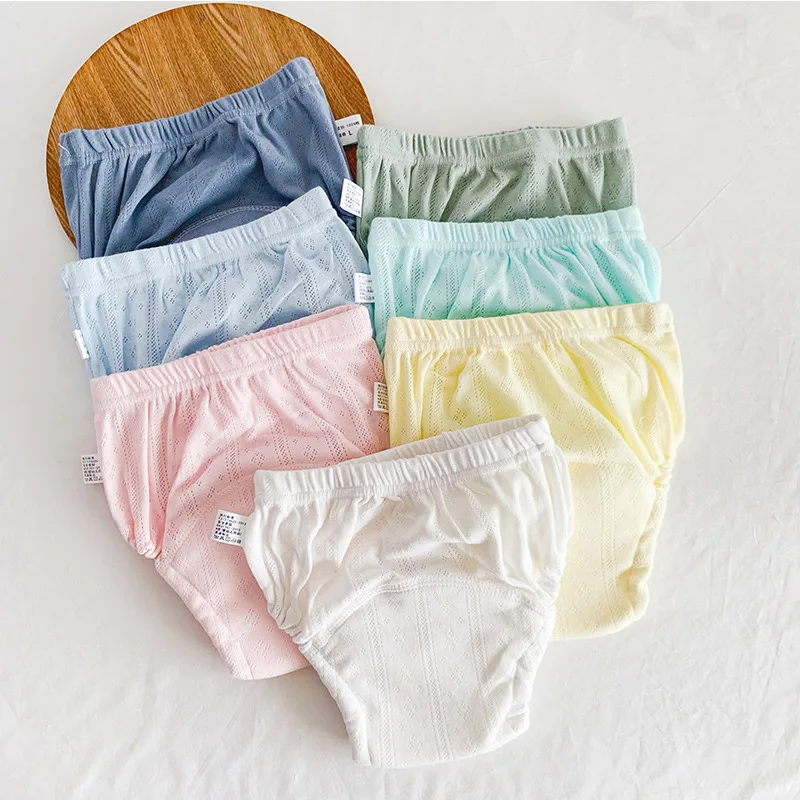 Ensemble / pantalon d'entraînement pour bébé fuite des couches pour enfants en coton imperméables lavables à l'épreuve lavable