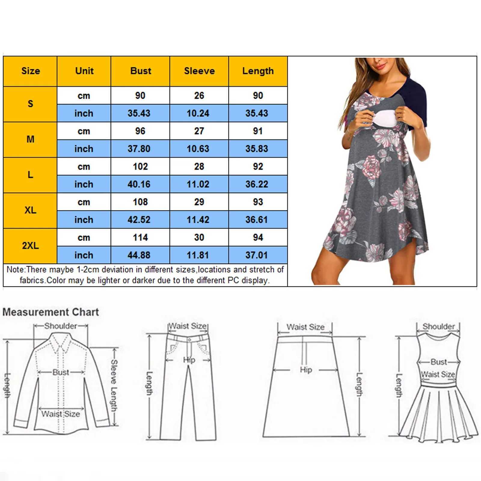 Бердиторские платья 2023 Женская одежда для беременных по уходу за больными с коротким рукавом с коротким рукава