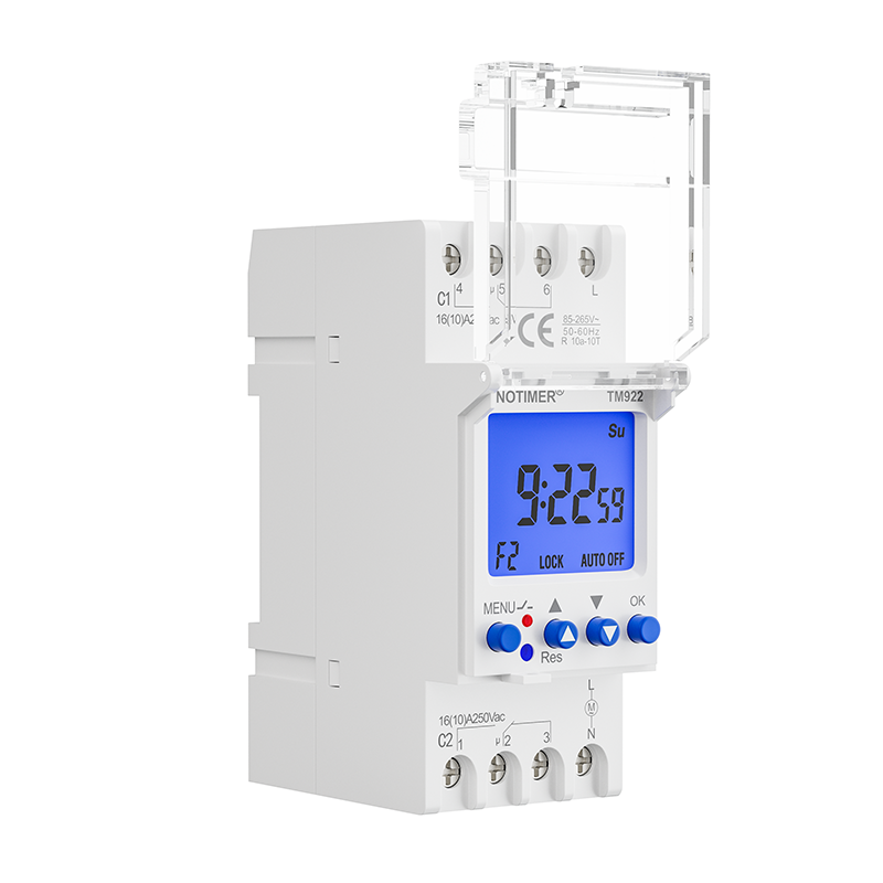 Hot Sale 2 Channels Big LCD Display Programmable 24hrs Time Switch Two Independent Relay Dry Contact Outputs Detachable Battery