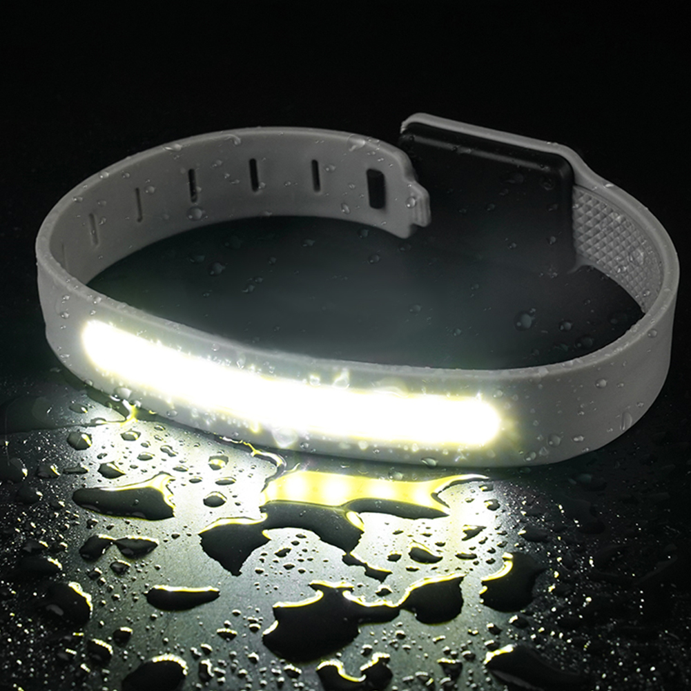 COB LED ARMBAND LIGHT 350MAH 500LM SPORT ARM LEG WRISTBAND LIGHT-C TYPE-C USB充電式IPX4防水懐中電灯ランタン