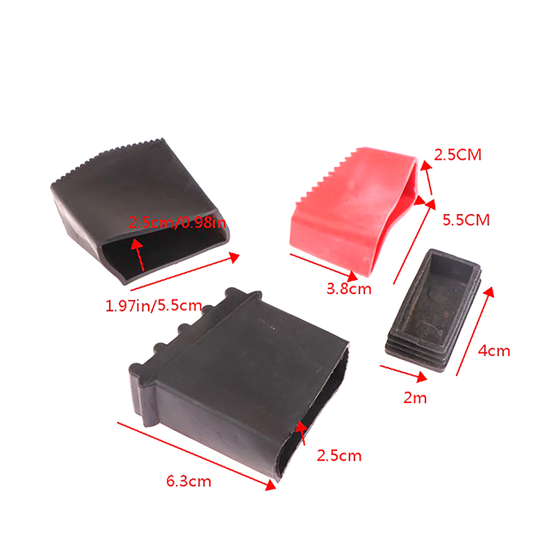 Step Ladder Feet Covers Versatile Ladder Leg Covers Non-Skid Ladder Pads Anti-Skid Rubber Foot Pad Insulag Foot Sleeve