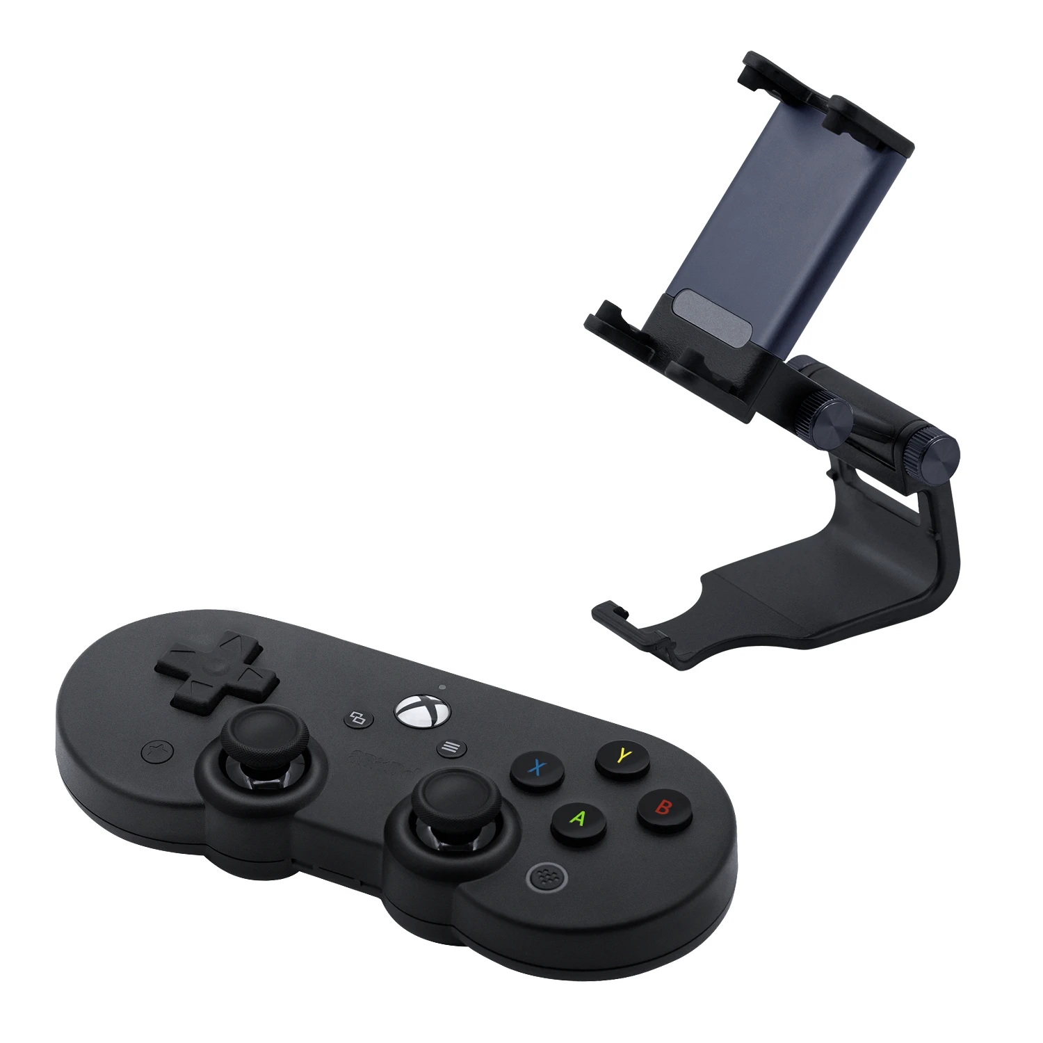 Accessori 8bitdo SN30 Pro Game Controller GamePad Controle Xbox Cloud Games On telefono o tablet Android con clip mobile