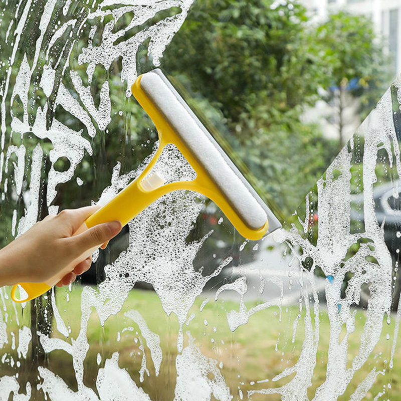 3 polegadas de limpeza de vidro com limpeza de charveiras de spray Trenta de chuveiro Ferramenta de limpeza de janela limpa Ferramenta