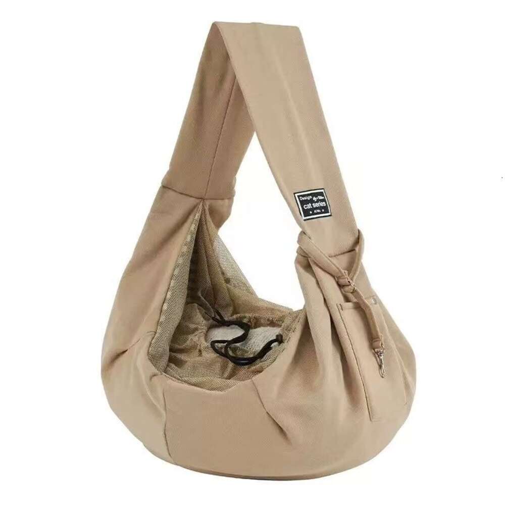 Pet Dog Outgoing Crossbody Bag Large Capacity Dog Bag Portable Breathable Cat Carrying Bag Backpack Cat Bag