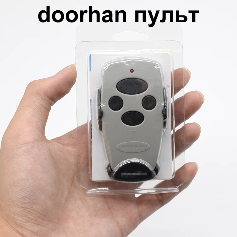 Rings Keychain DOORHAN for Barrier 433MHz Transmitter 2 4 Pro 2pro 4pro Black Buttons Remote Control Gate DOORHAN Garage