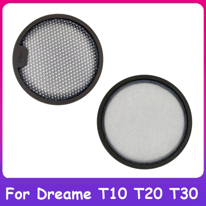 2 pezzi Filtro posteriore lavabile Xiaomi DreamE T10 T20 T30 Filtro di ricambio aspirapolvere portatile