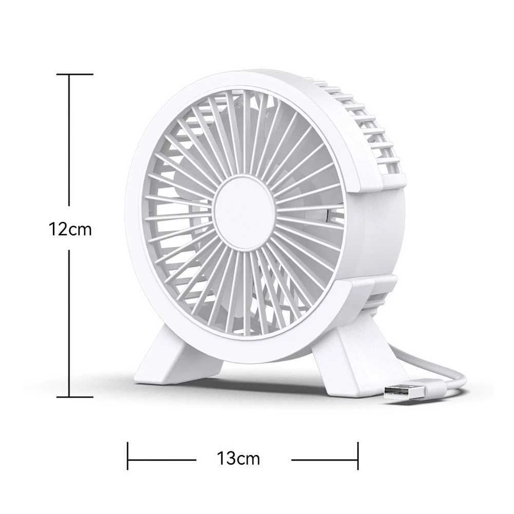 Electric Fans Mini USB Fan Portable DC Desk Cooler Cooling for Notebook Laptop Personal Adjustment Fan Table Fan Home Office Outdoor