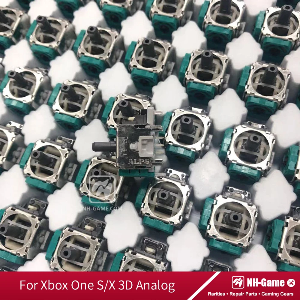 Accessoires 20/30 stcs Sensor Module Rocker voor Xbox One S/X Game Controller 3D Analog Stick Joysticks Potentiometer Thumbsticks